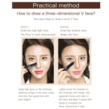 LAMILEE Double Head 3D Bronzer Highlighter Stick Face Makeup Concealer Pen Foundation Stick Cream Texture Contour Pencil