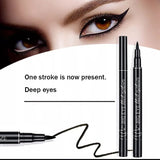Professional Black Liquid Eyeliner Waterproof Long-lasting Make Up Women Comestic Eye Liner Pencil Makeup Crayon Eyes Marker Pen