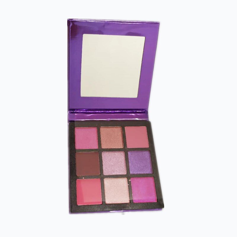 9Colors adds a mirror Glitter Eyeshadow Makeup Pallete Matte Eye shadow Palette Shine Diamond Eyeshadow Powder Pigment Cosmetics