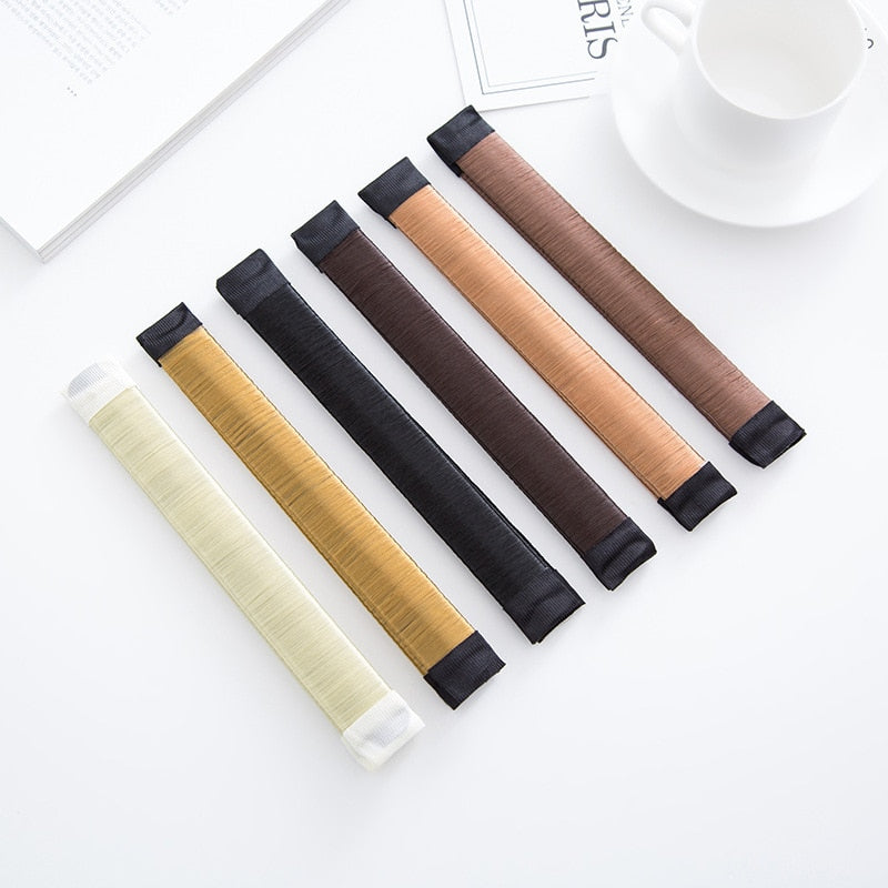 6Colors DIY Tool Hair Accessories Synthetic Wig Donuts Bud Head Band Ball French Twist French Magic Bun Maker Sweet Hair Braider