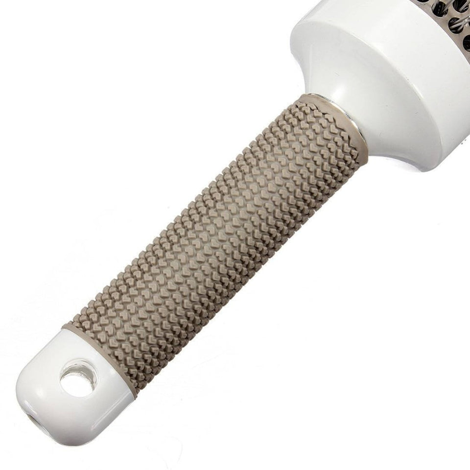 Vaclav 6 Size Hair Brush Nano Hairbrush Thermal Ceramic Ion Round Barrel Comb Hairdressing Hair Salon Styling Drying Curling