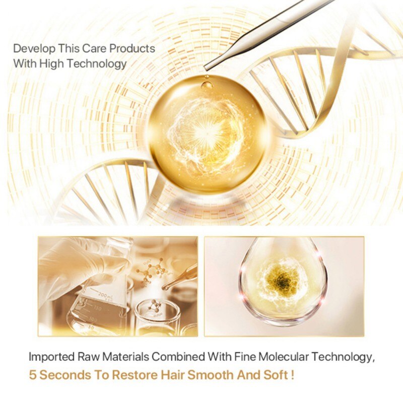 PURC  Magical keratin Hair Treatment Mask 5 Seconds Repairs Damage Hair Root Hair Tonic Keratin Hair & Scalp Treatment