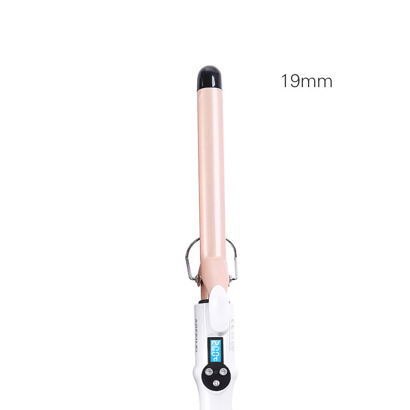 TINTON LIFE Electric Professional Ceramic Hair Curler Lcd Curling Iron Roller Curls Wand Waver Fashion Styling Tools