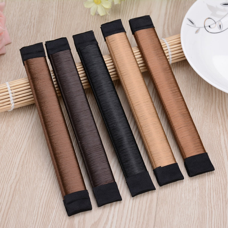 6Colors DIY Tool Hair Accessories Synthetic Wig Donuts Bud Head Band Ball French Twist French Magic Bun Maker Sweet Hair Braider