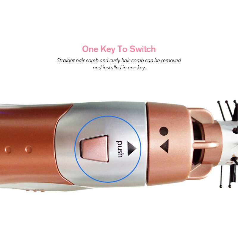 TINTON LIFE Professional Hair Dryer Machine Comb 2 in 1 Multifunctional Styling Tools Set Hairdryer 