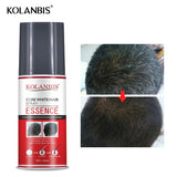 organic black hair care product hair shampoo and  cure white hair oil spray set for  anti gray hair treatment no side effect
