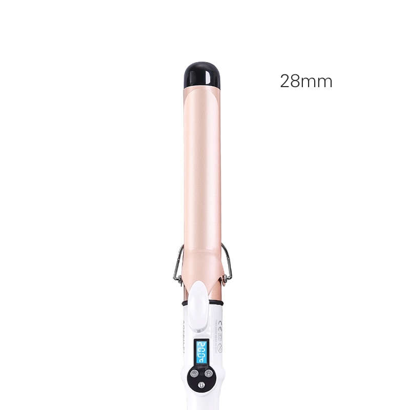 TINTON LIFE Electric Professional Ceramic Hair Curler Lcd Curling Iron Roller Curls Wand Waver Fashion Styling Tools