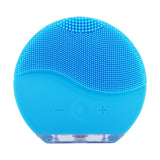 Face Cleaning Brush Electric Facial Cleanser Washing Brush Mini Electric Facial Brush Waterproof Silicone Facial Brush
