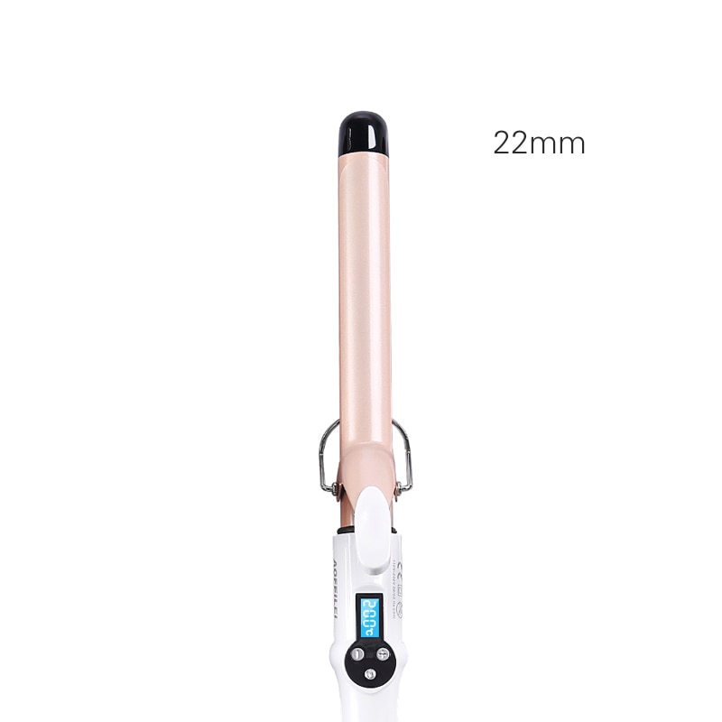 TINTON LIFE Electric Professional Ceramic Hair Curler Lcd Curling Iron Roller Curls Wand Waver Fashion Styling Tools