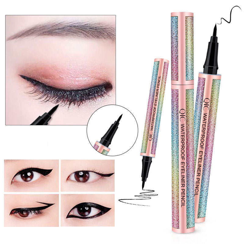 Black Liquid Eyeliner Set Waterproof Thick Lengthening Eye Lashes Eyes Marker Pen Professional Makeup Beauty Tools