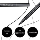 Professional Black Liquid Eyeliner Waterproof Long-lasting Make Up Women Comestic Eye Liner Pencil Makeup Crayon Eyes Marker Pen