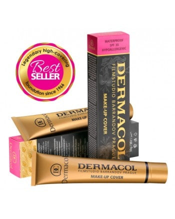 Dermacol Base Makeup 100% Original Cover 30g Primer Concealer Base Professional Dermacol Make up Foundation Contour Palette