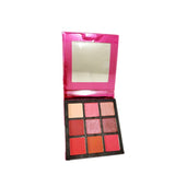 9Colors adds a mirror Glitter Eyeshadow Makeup Pallete Matte Eye shadow Palette Shine Diamond Eyeshadow Powder Pigment Cosmetics