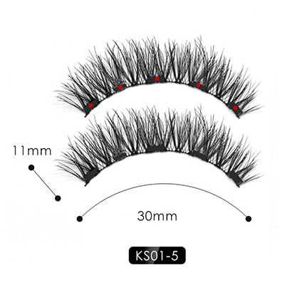 2019 New Hot Magnetic Liquid Eyeliner & Magnetic False Eyelashes & Tweezer Set Waterproof Long Lasting Eyeliner False Eyelashes