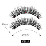 2019 New Hot Magnetic Liquid Eyeliner & Magnetic False Eyelashes & Tweezer Set Waterproof Long Lasting Eyeliner False Eyelashes